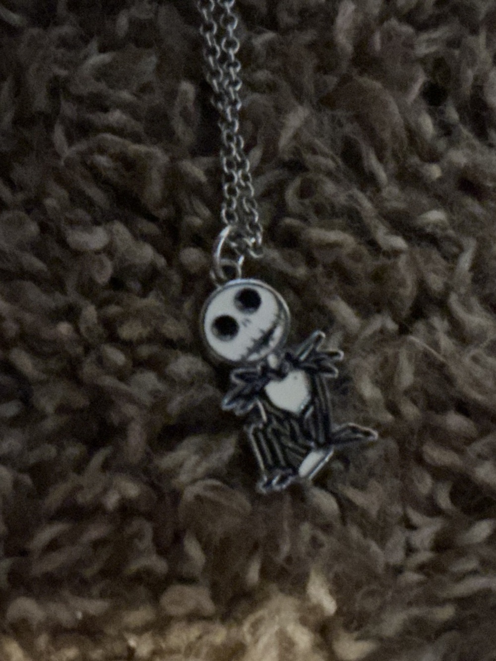 Jack skeleton necklace